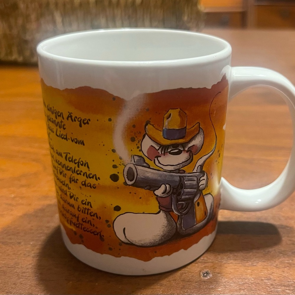 Sagittarius German Diddl Mouse Mug